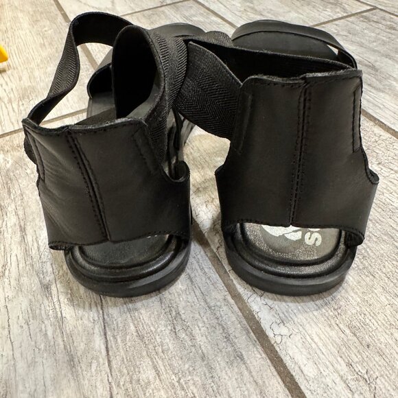 Sorel Women's Ella III Sandal in Black size 10 - Picture 8 of 10
